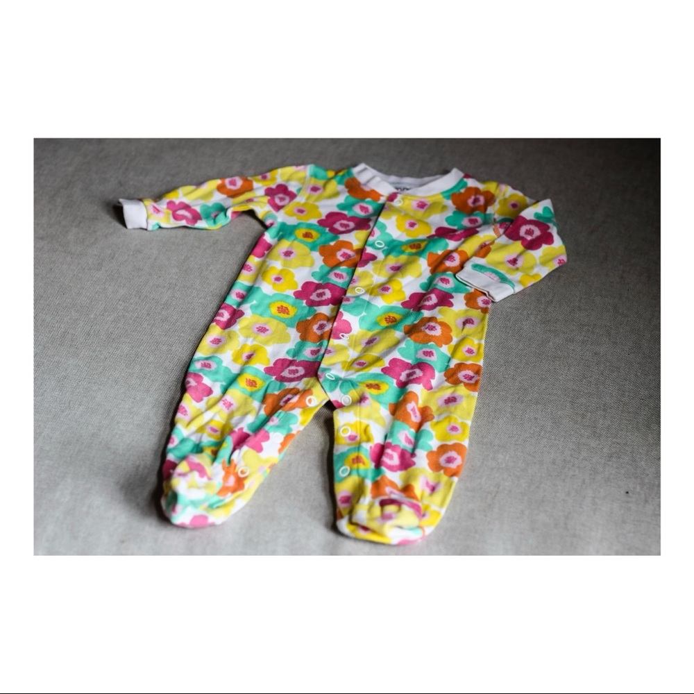 3 for $20 | Emma & Jack footed floral sleeper